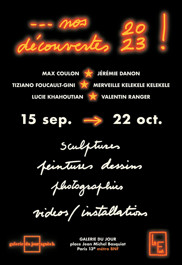 L'exposition &laquo; ...nos d&eacute;couvertes 2023! &raquo; &agrave; la Fab.